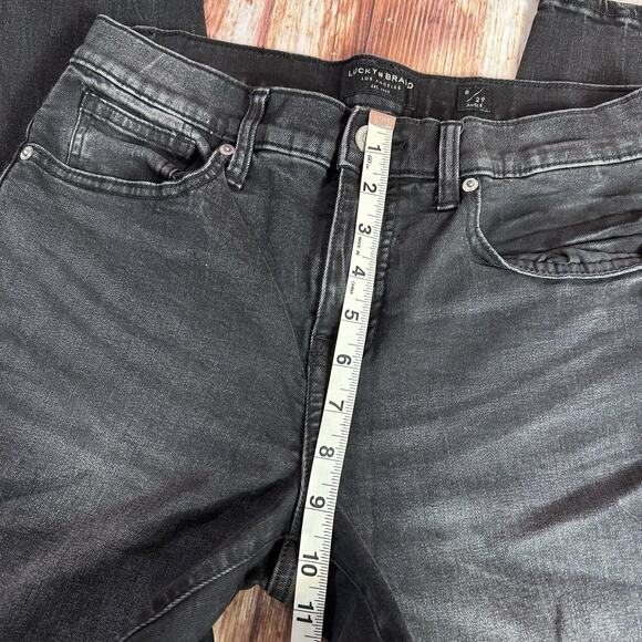 Lucky Brand AVA Size 8/29 Ankle Black Mid Rise Skinny Jeans Denim Pants 29x26 - Picture 6 of 10